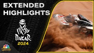 Stage 2  2024 Dakar Rally  EXTENDED HIGHLIGHTS  1724  Motorsports on NBC [upl. by Eyllib]