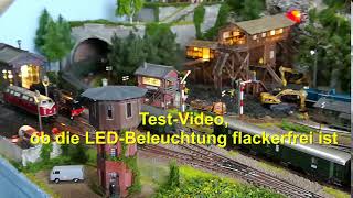 Testvideo flackerfreie LED Beleuchtung [upl. by Mohammad838]