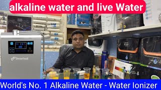 alkaline water and live Water  Water Ionizer Machine  Alkaline water ionizer [upl. by Lopes914]