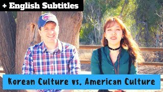 Korean vs American Culture Differences  한국문화와 미국문화의 차이 [upl. by Eisler]