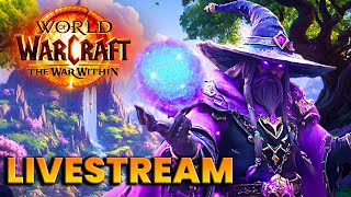 World Of Warcraft The War Within  Arcane Mage Mythic Plus and More [upl. by Briant]