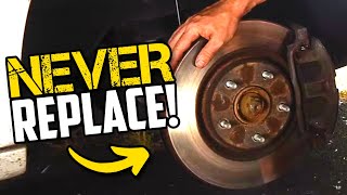 Dont Replace Your Brake Rotors Before Watching This Resurface [upl. by Bocyaj812]