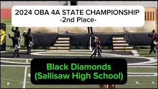 Black Diamonds Sallisaw High School UNINVITED  2024 OBA 4A State Championship  2nd Place [upl. by Akerley]