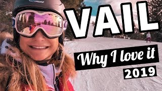 MY FAVORITE PLACE TO SKI  Ski Trip to Vail Colorado [upl. by Banebrudge]