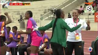 Botswana 06 Zambia  Extended Highlights  COSAFA U20 Womens Championship [upl. by Flemming109]