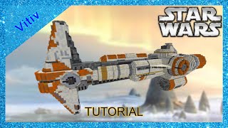 Star Wars P1 SphyrnaClass Hammerhead Corvette in Minecraft  11 Scale  Tutorial [upl. by Egide]