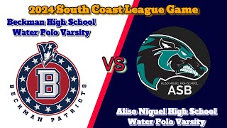 Beckman vs Aliso Niguel  2024 South Coast League Game 2nd Chance4K HD [upl. by Ortrud]