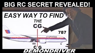 Biggest RC Airplane CG DIY HACK 4K [upl. by Atineg550]