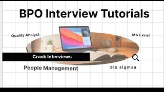 BPO Interview Tutorials  learn amp crack your interview [upl. by Rehposirhc307]