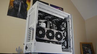 How to vertically mount your GPU in the Corsair 5000D Airflow does it get too hot [upl. by Marcy]