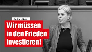 Wir müssen in den Frieden investieren [upl. by Frasier]