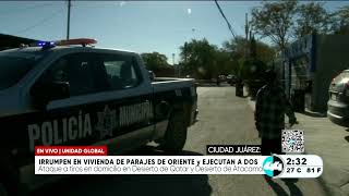 Irrumpen en vivienda de Parajes de Oriente y Ejecutan a dos [upl. by Rifkin]