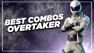 Best Combos  Overtaker  Fortnite Skin Review [upl. by Magas134]