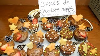 Cupcakes de Chocolate Colavorativo [upl. by Leuname]