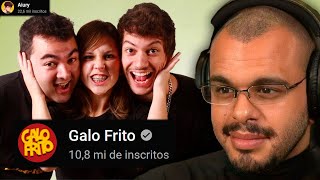 O QUE ACONTECEU COM O GALO FRITO  Maicon react [upl. by Kedezihclem419]