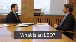 Investment Banking Mock Interview What is an LBO [upl. by Sulrac]