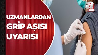 Kimlere grip aşısı önerilmiyor Artan grip vakalarında uzmanlardan aşı uyarısı  A Haber [upl. by Clementina267]