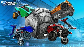 QUEBRAMOS A BOLA DO ROCKET LEAGUE [upl. by Enovi781]