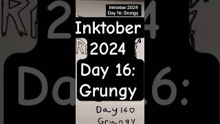 ᰔᩚ inktober 2024 Day 16 grungy ᰔᩚ art inking inktober2024 fanart wwe rhearipley grunge [upl. by Ahsital]