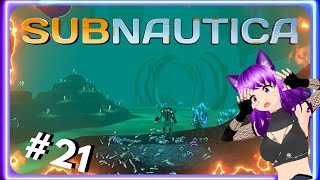 ¡ME ATACA EL LEVIATAN FANTASMA😱🌊  SUBNAUTICA🐟 21 [upl. by Orual]