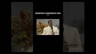 PASTOR CHRIS  MINISTERS CONFERENCE 2005 shorts [upl. by Olaf]