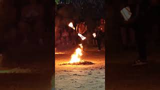 Krabi Fire show krabi travel phuket island [upl. by Guthrie725]