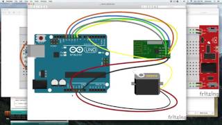 HOW TO Use a NRF24L01  Arduino to remotely control a motor [upl. by Aneekal]