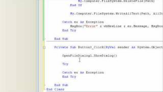 Visual Basic 2008  ListView Export and Import items Part 2 [upl. by Sigfried]