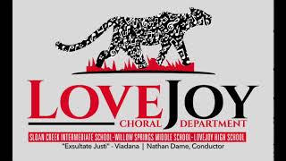 quotExsultate Justiquot  Viadana  Lovejoy HS Varsity Mens Choir [upl. by Topliffe]