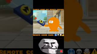 Troll Face meme funny moment  Lamput going out remote control shorts funny youtube [upl. by Rosana]