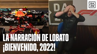 Antonio Lobato y su espectacular narración del cara a cara Leclerc vs Verstappen en Barhein  DAZNF1 [upl. by Peedus]