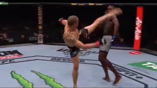 Israel Adesanya vs Robert Whittaker highlights [upl. by Llevrac902]