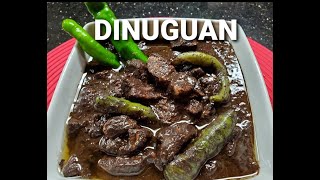 PORK DINUGUAN  TIDTAD  LUTONG CAPAMPANGAN [upl. by Adabel]