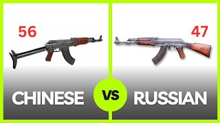 Comparison of Russian and Chinese Ak47 step by step Ak47223 russian chinese gunsnroses [upl. by Aynahs]