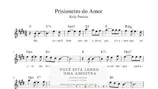 Prisioneiro do Amor Teclado Partitura católica [upl. by Elonore]