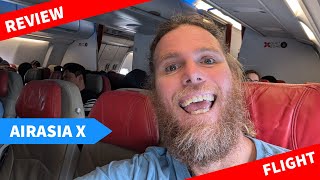 AirAsia X Review  Airbus A330300  Economy Sydney to Kula Lumpur D7223 [upl. by Pamelina]