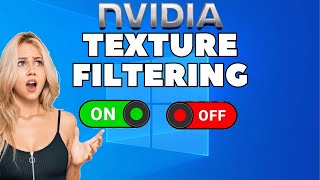 Texture Filtering On vs Off  Nvidia Control Panel  What should you use gtx1650 nvidia [upl. by Salvidor]