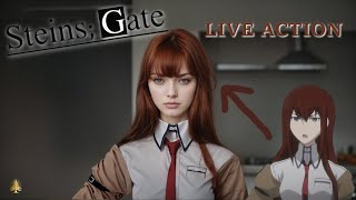 SteinsGate  Live Action by AI [upl. by Ajan]