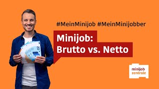 Minijob So viel Netto bleibt vom Brutto [upl. by Stormy876]