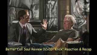 Better Call Saul Review 02x10 quotKlickquot Reaction amp Recap [upl. by Eissirk]