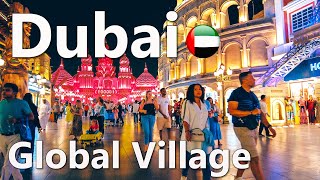 Dubai Global Village Last Day of The Season Walking Tour 4K🇦🇪 [upl. by Icyak]