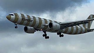 Condor Airbus A330941  Beige Beach Livery Toronto [upl. by Sedruol569]