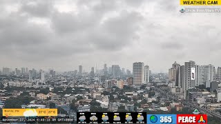 PHILIPPINES Live Camera Nov 17 2024 SUN Sunrise Weather CAM Manila 1200AM Super Typhoon quotPEPITOquot [upl. by Elpmid]