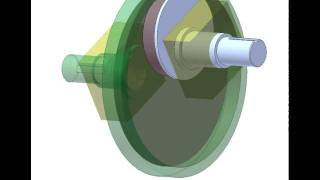 4bar linkage mechanism [upl. by Tressia]