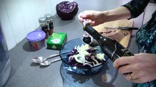 oven cooked red cabbage recipe [upl. by Nagaem]