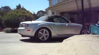 NC MX5 Roadstersport race muffler [upl. by Karlie896]