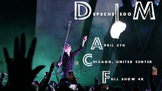 Depeche Mode 20230405 Chicago United Center  Full Show 4K [upl. by Oicnaneb658]