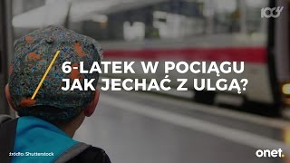 Ulgi PKP dla dzieci  sam dokument nie wystarczy  Onet100 [upl. by Naie144]