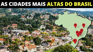 12 CIDADES MAIS ALTAS DO BRASIL [upl. by Ahtelrac]