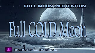 FULL COLD MOON  Letting Go  Self Reflection  Delta Tones coldmoon [upl. by Nifares]